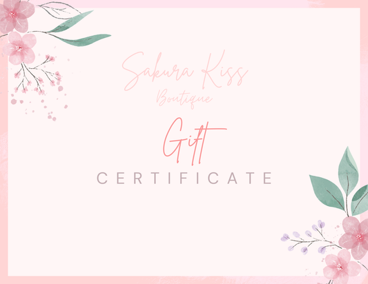 Sakura Kiss Digital Gift Card