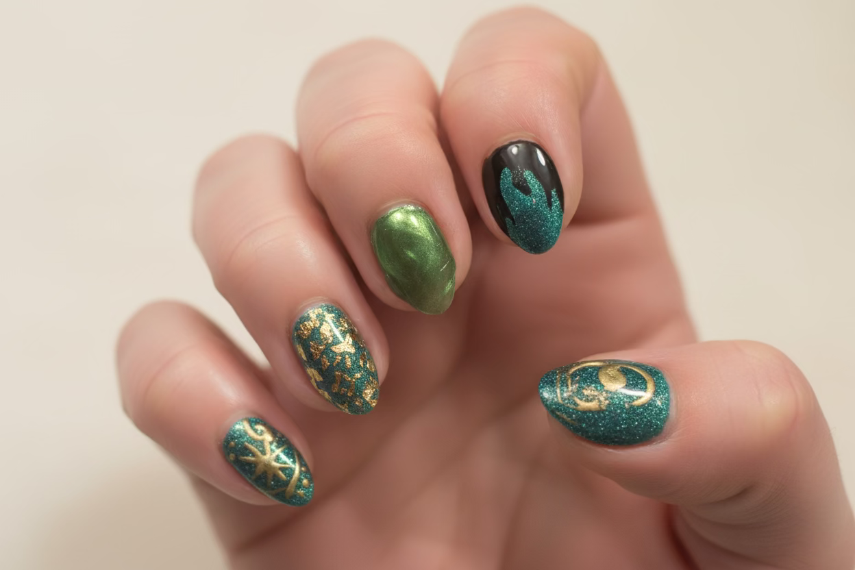 Custom Press-on Nail Set